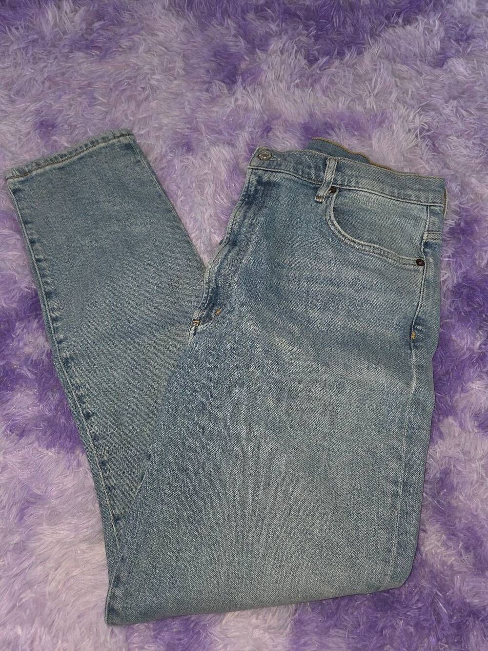 AGOLDE 90's Pinch Waist High Rise Straight Jeans